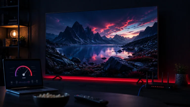 Télévision 4K et connexion réseau pour IPTV haute résolution